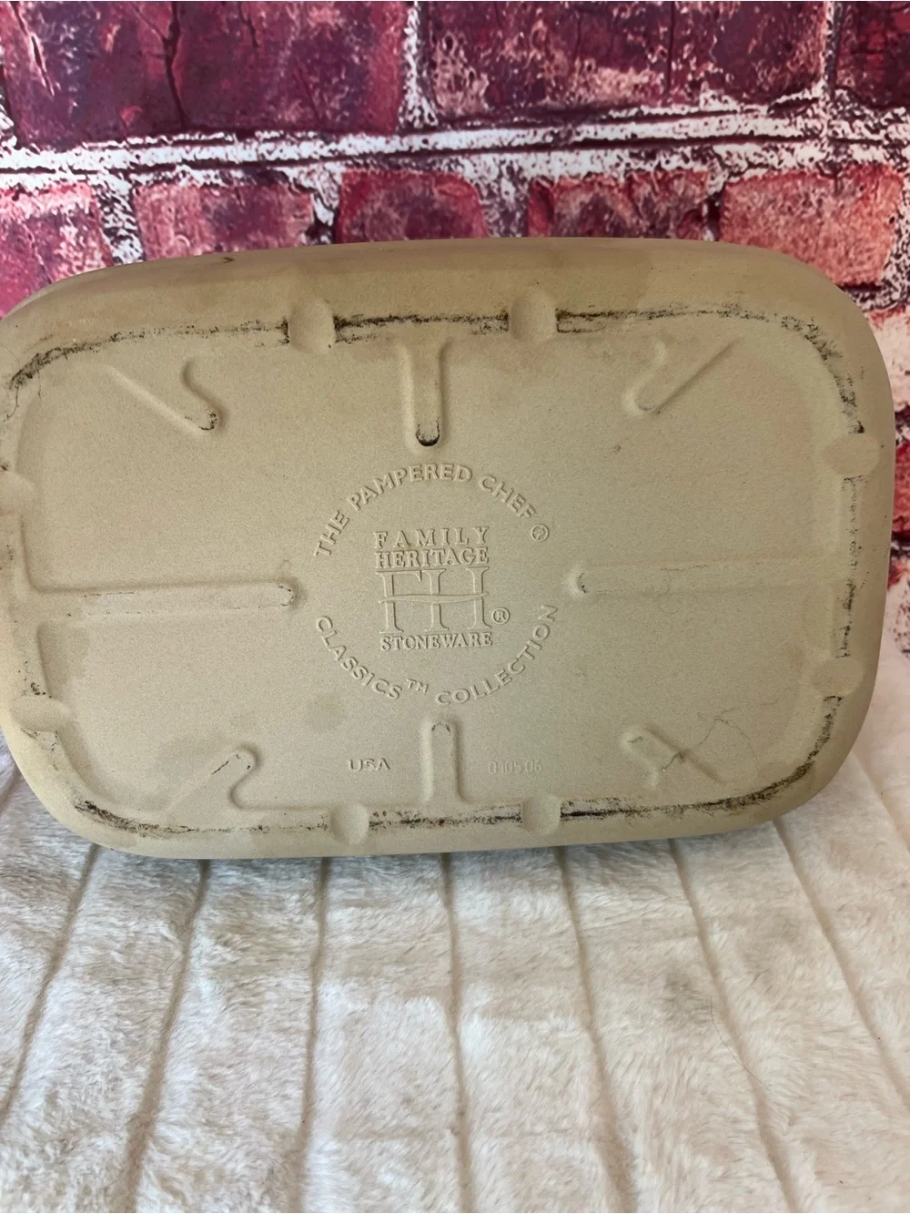 Pampered Chef Family Heritage Classics Rectangular Baker 1350